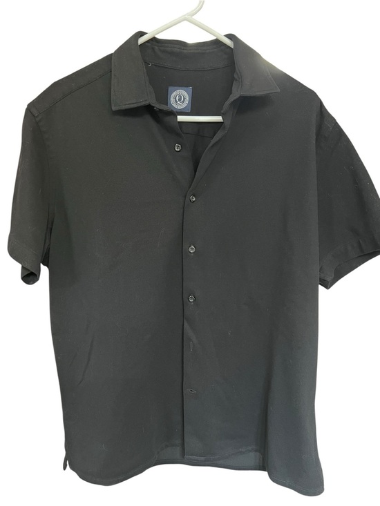 Collars & Co. Other - Collars & Co Men's Black Short-Sleeve Button-Down Shirt